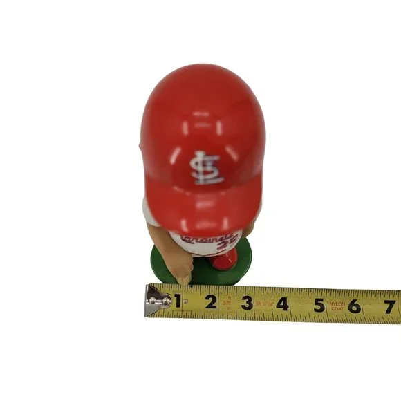 Vintage Mark McGwire Cardinals Hand Painted Bobble Head Bobble Dobble w/ Box - Picture 11 of 14